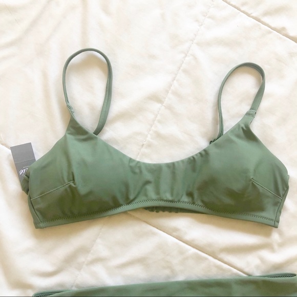 ***SOLD***NWT Aerie Army Green Bikini Set - Picture 2 of 5